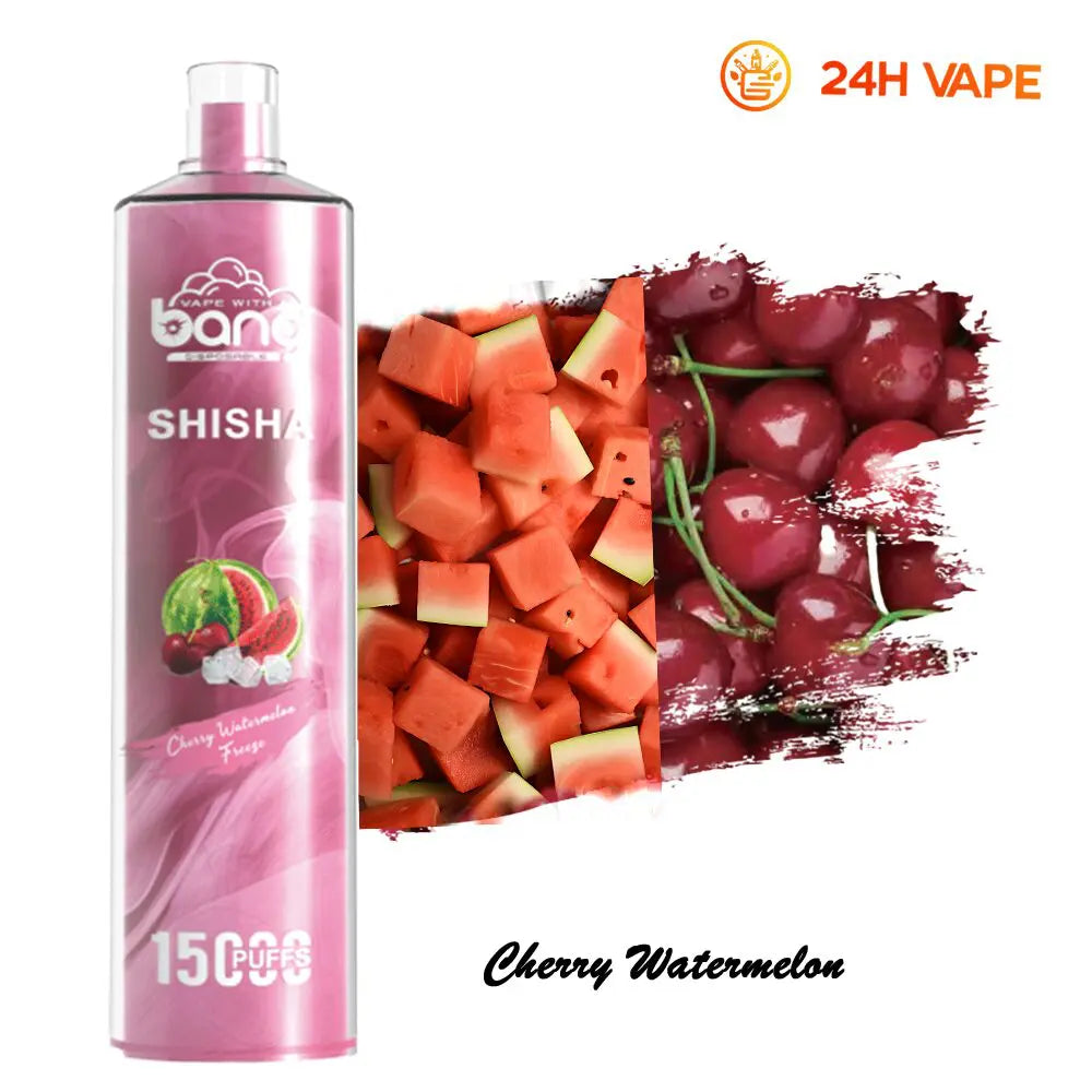 Cirese pepene Bang SHISHA 15k fumuri