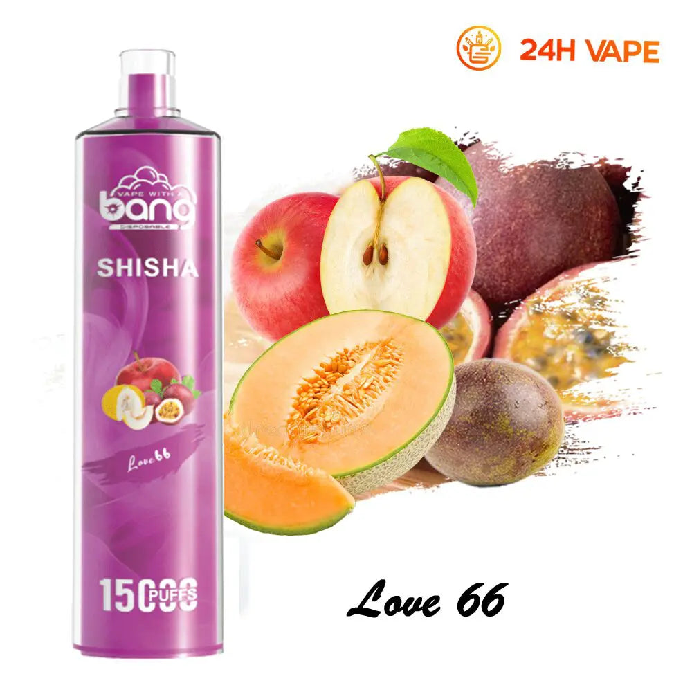 Love 66 Bang SHISHA 15k fumuri