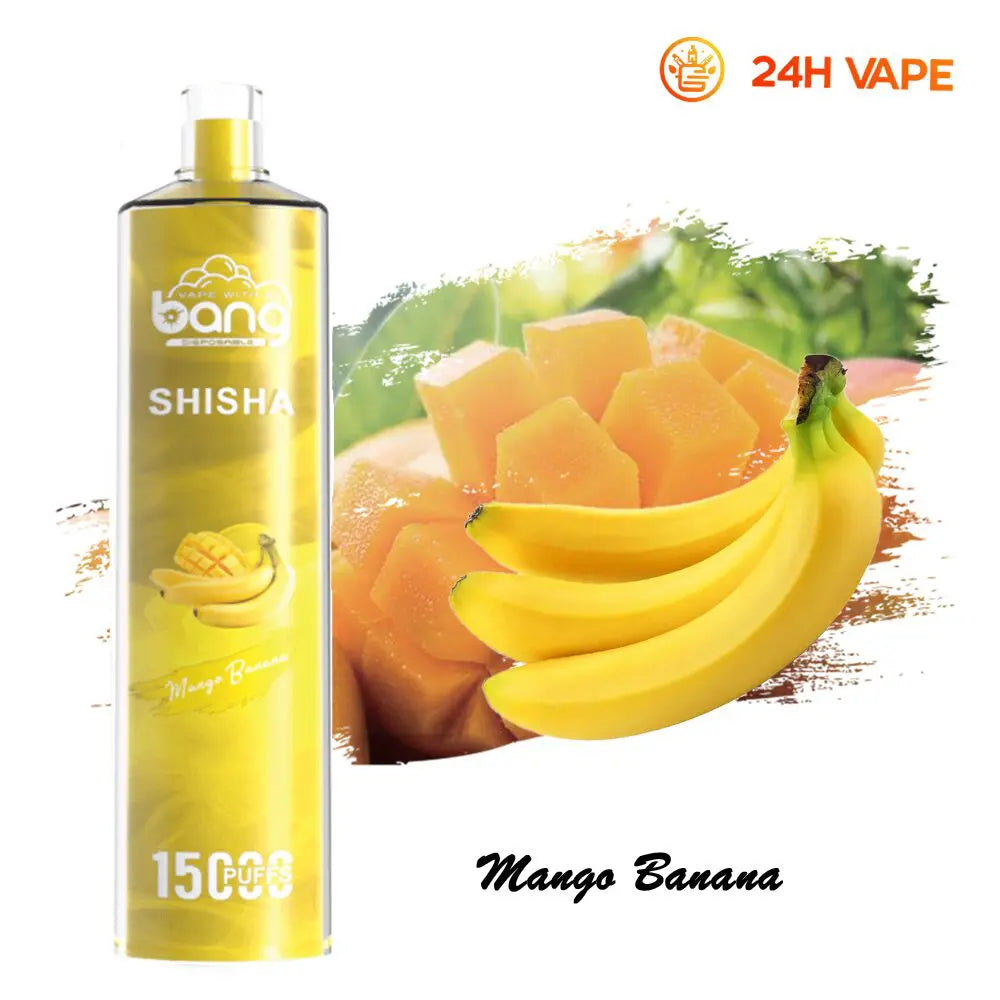 Mango Banana Bang SHISHA 15k fumuri