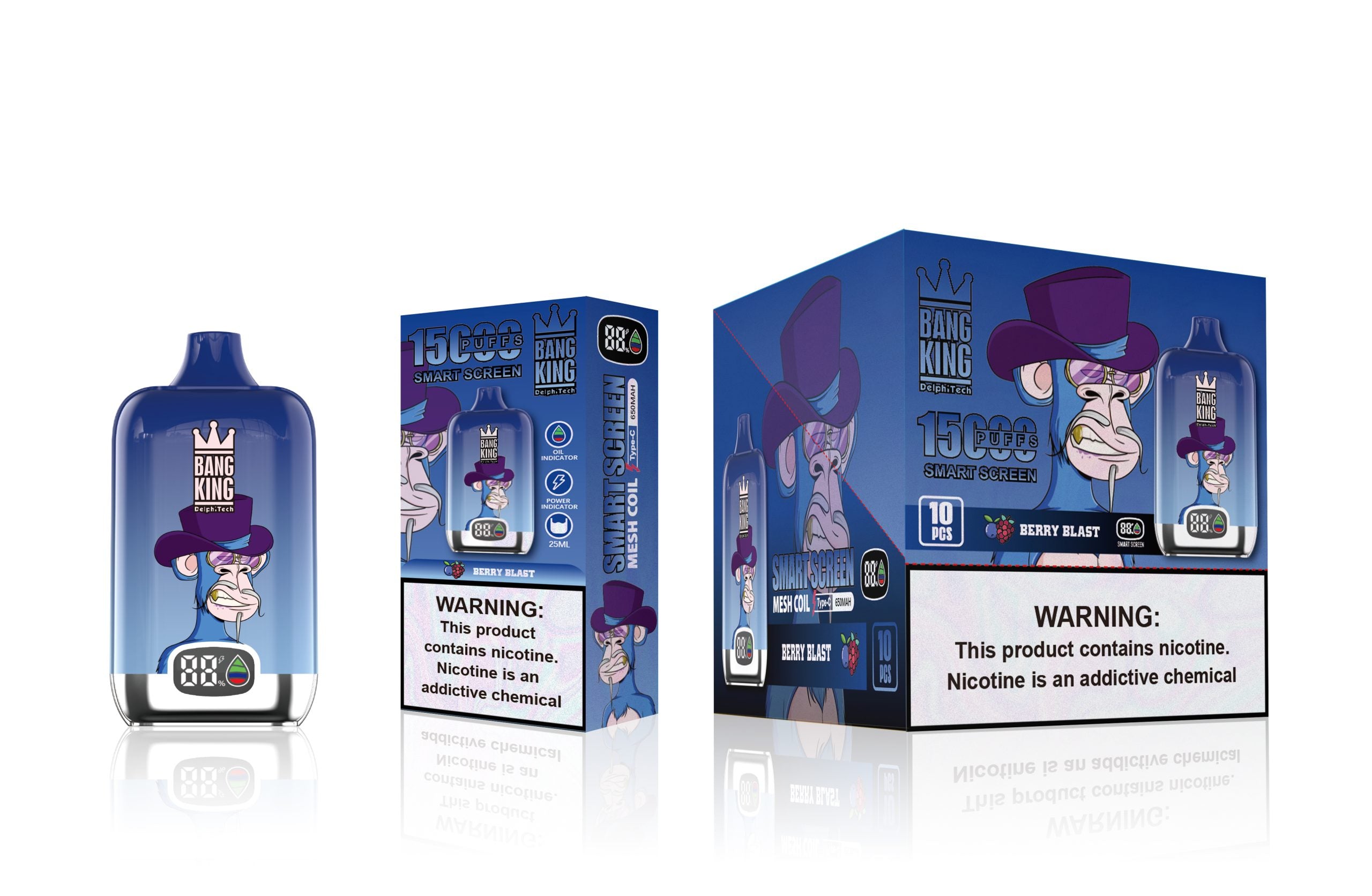 Berry Blast Bang King Smart Screen 15k fumuri