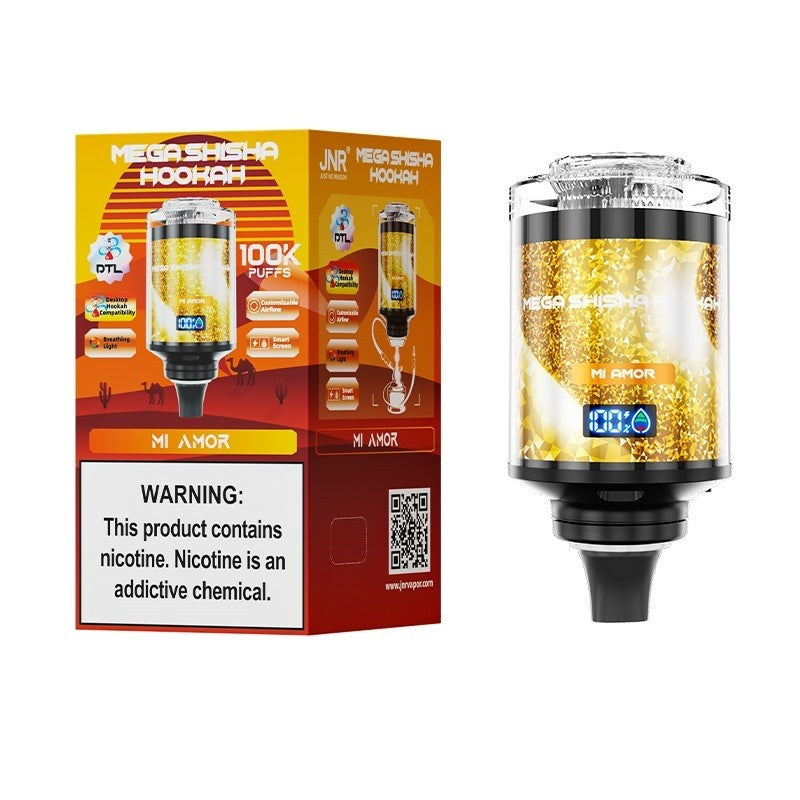 MI AMOR JNR MEGA SHISHA HOOKAH 100k FUMURI